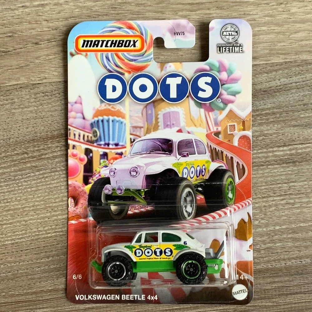 Matchbox Volkswagen VW Beetle Dots Candy Series 2024 Theme Volkswagon Bug Car 🆕